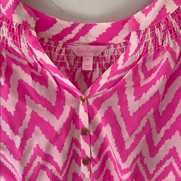 Lilly Pulitzer Silk Blouse - Picture 2 of 4